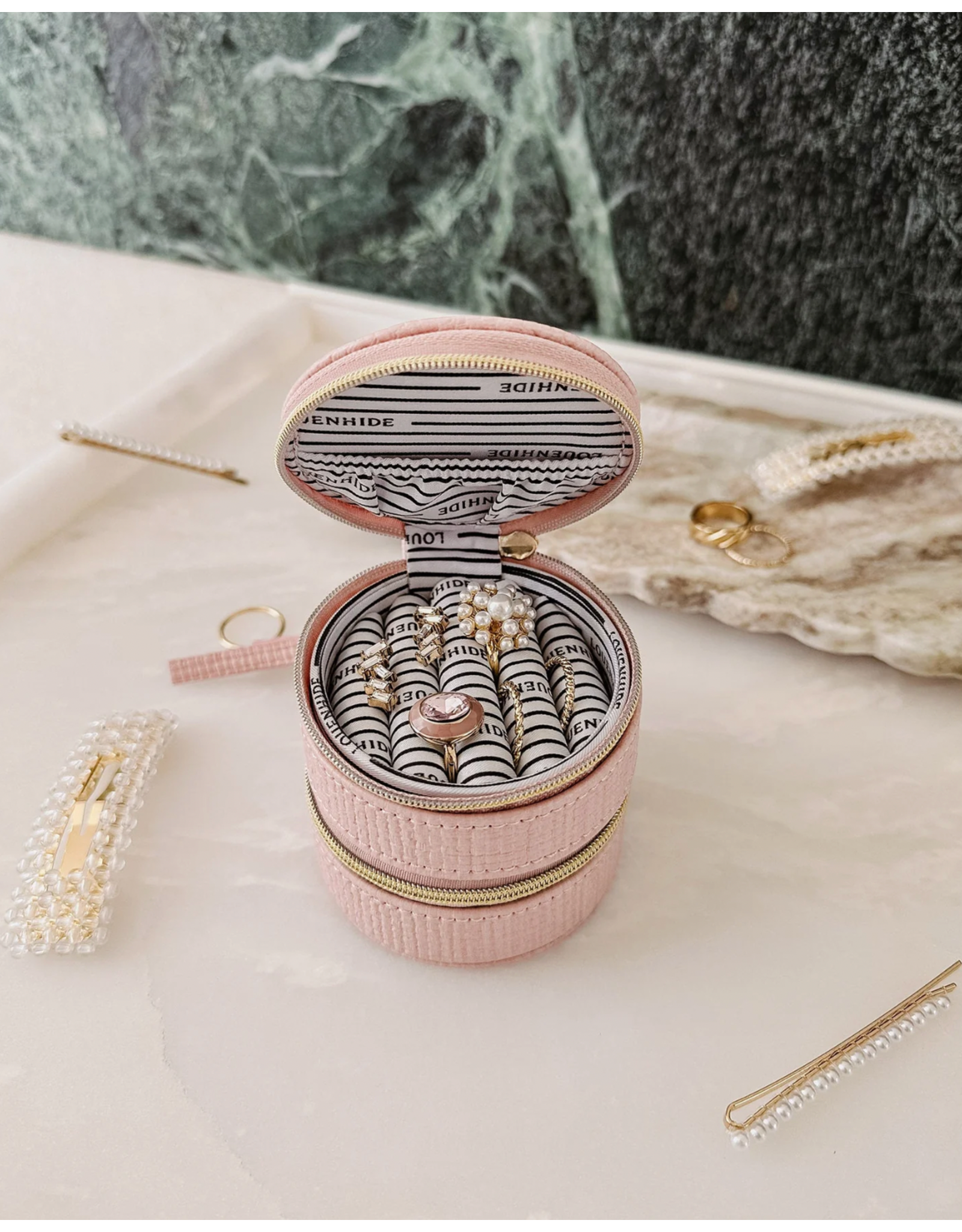 Louenhide Louenhide -  Sofia Jewelry Case (Pale Pink)