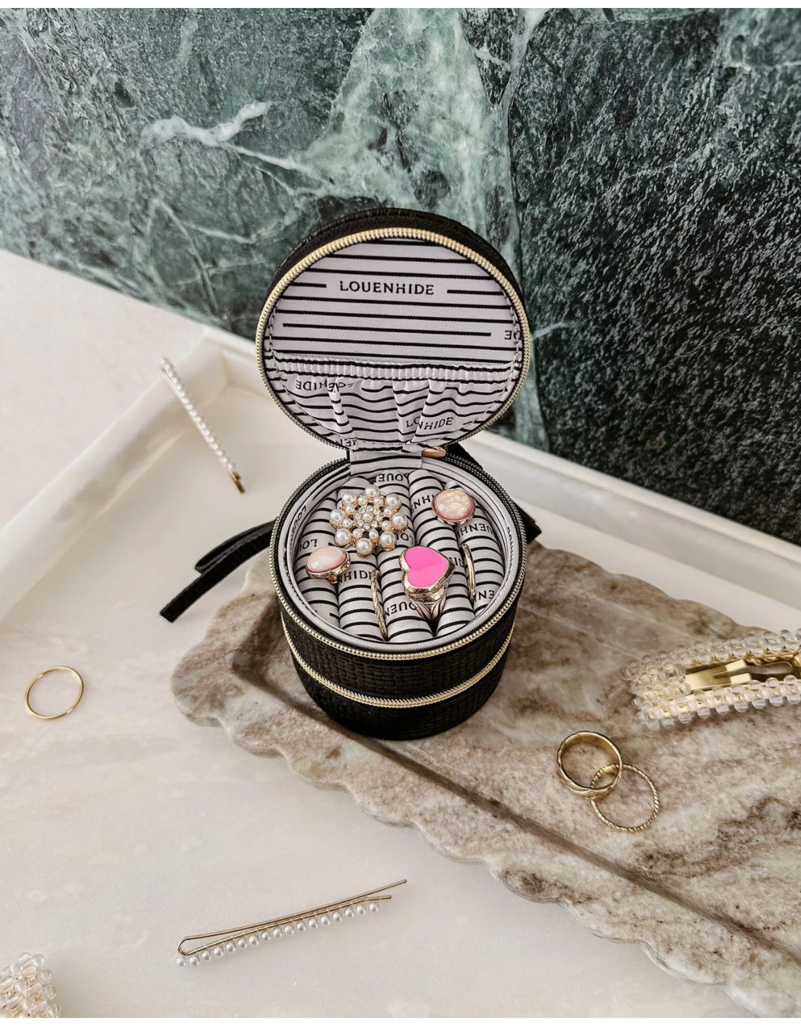 Louenhide Louenhide -  Sofia Jewelry Case (Black)