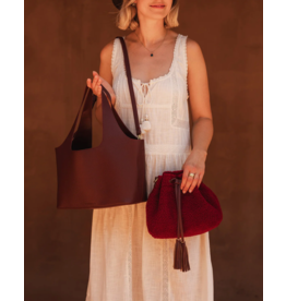 Louenhide Louenhide -  Paisley Handbag (Burgundy)
