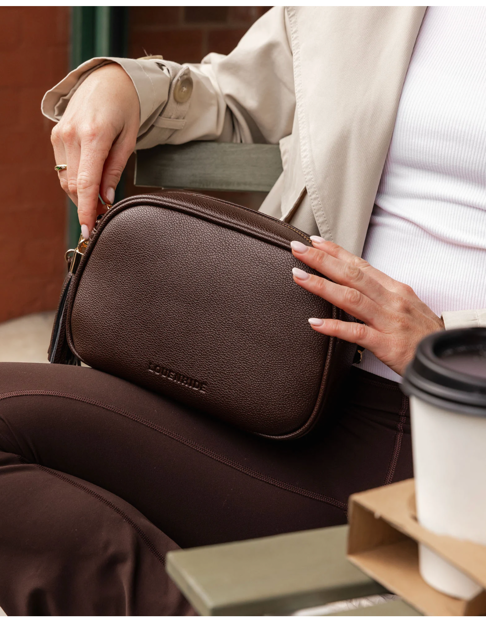 Louenhide Louenhide - Jacinta Gia Crossbody Bag (Chocolate)