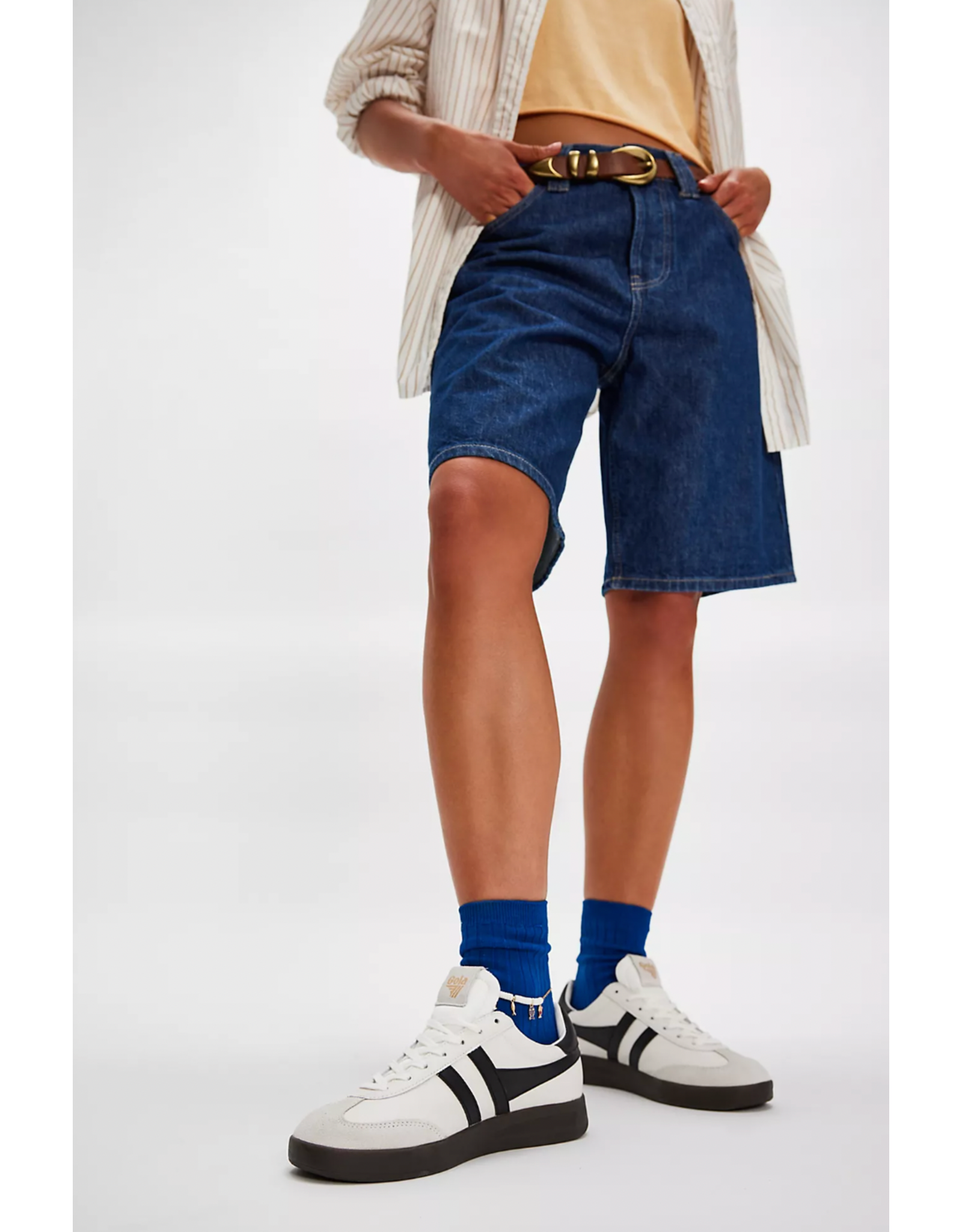 Gola Gola - Cyclone Leather (White / Black / Gum)
