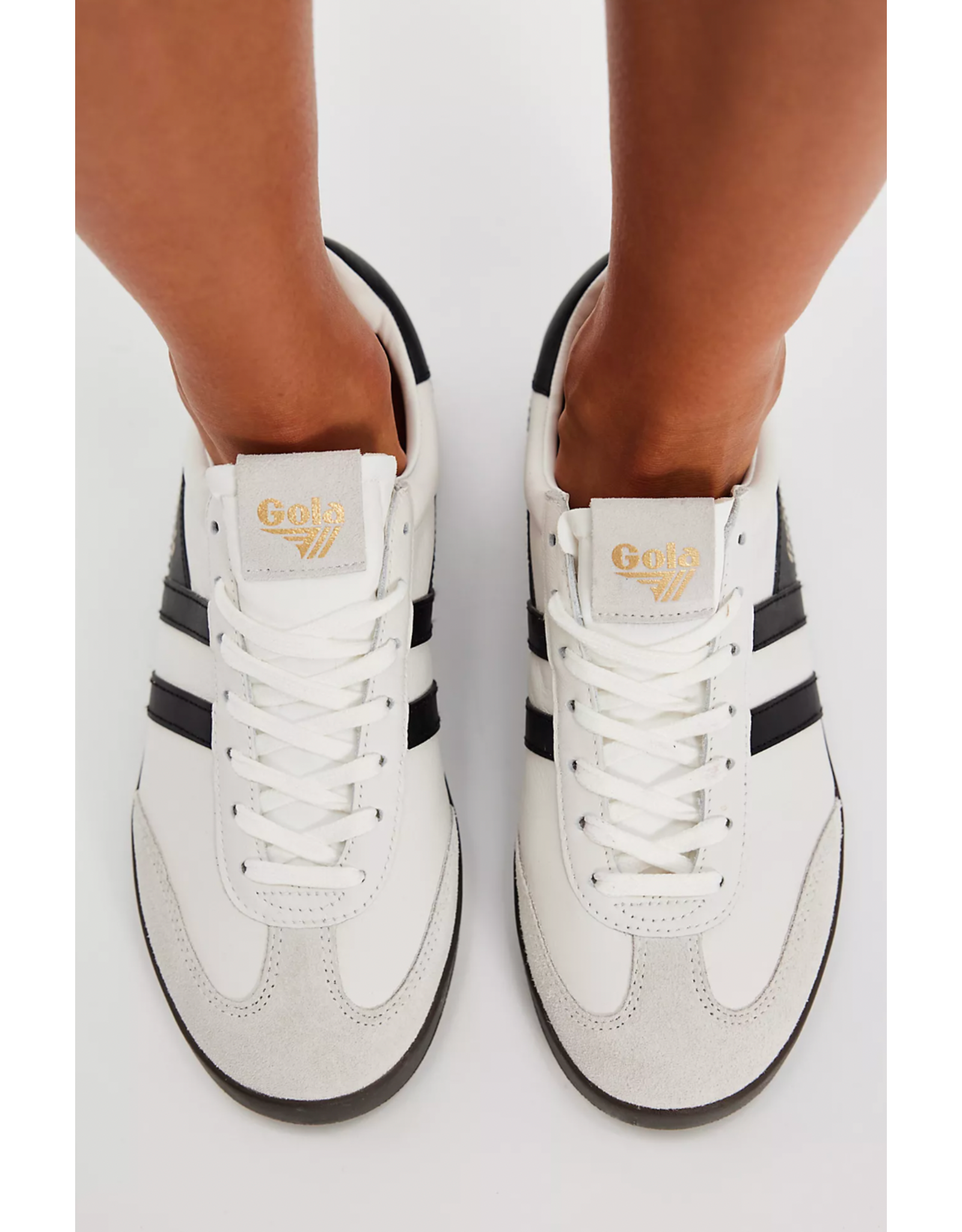 Gola Gola - Cyclone Leather (White / Black / Gum)