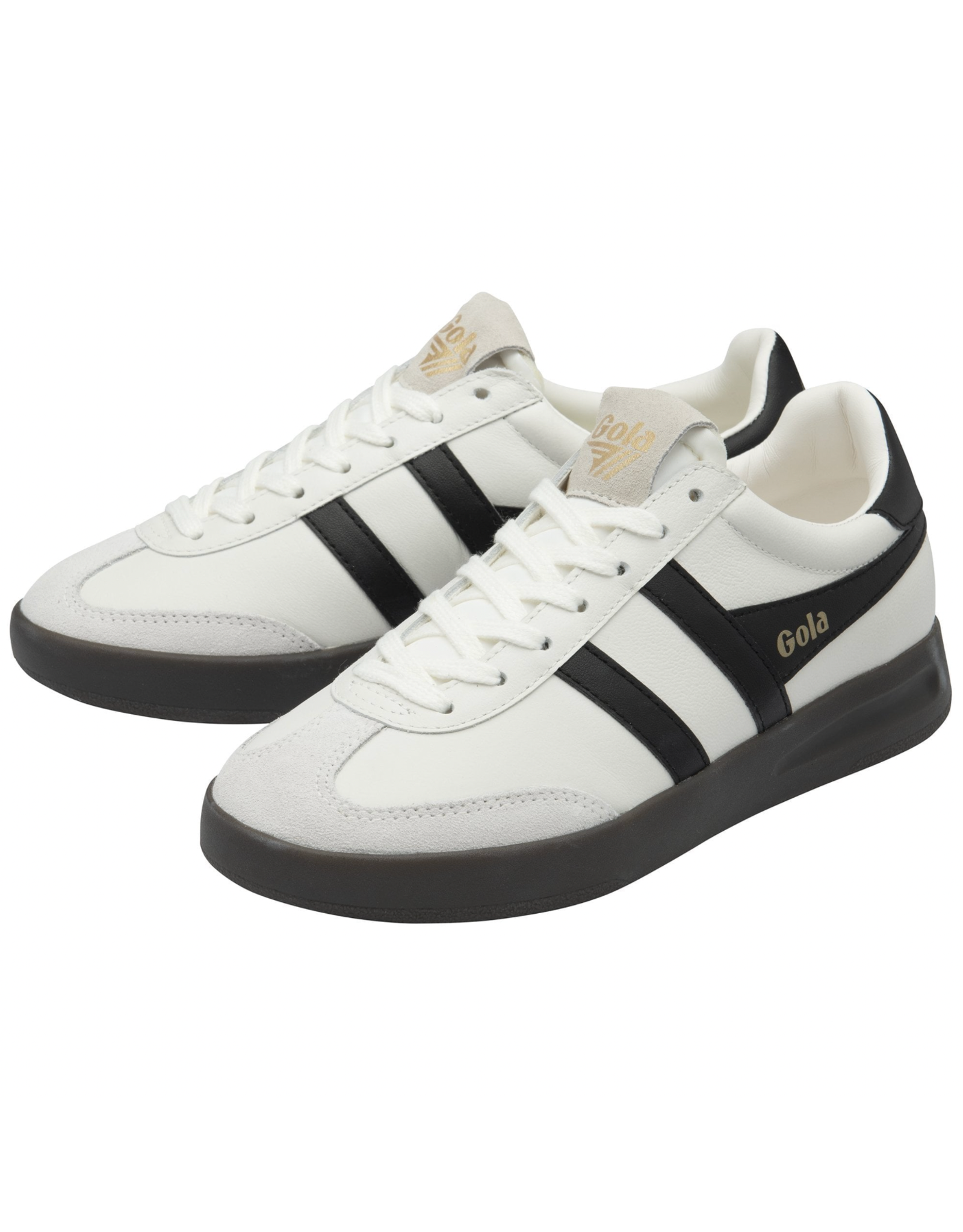 Gola Gola - Cyclone Leather (White / Black / Gum)