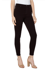 Liverpool Liverpool - Abby High Rise Ankle Skinny (Molasses)
