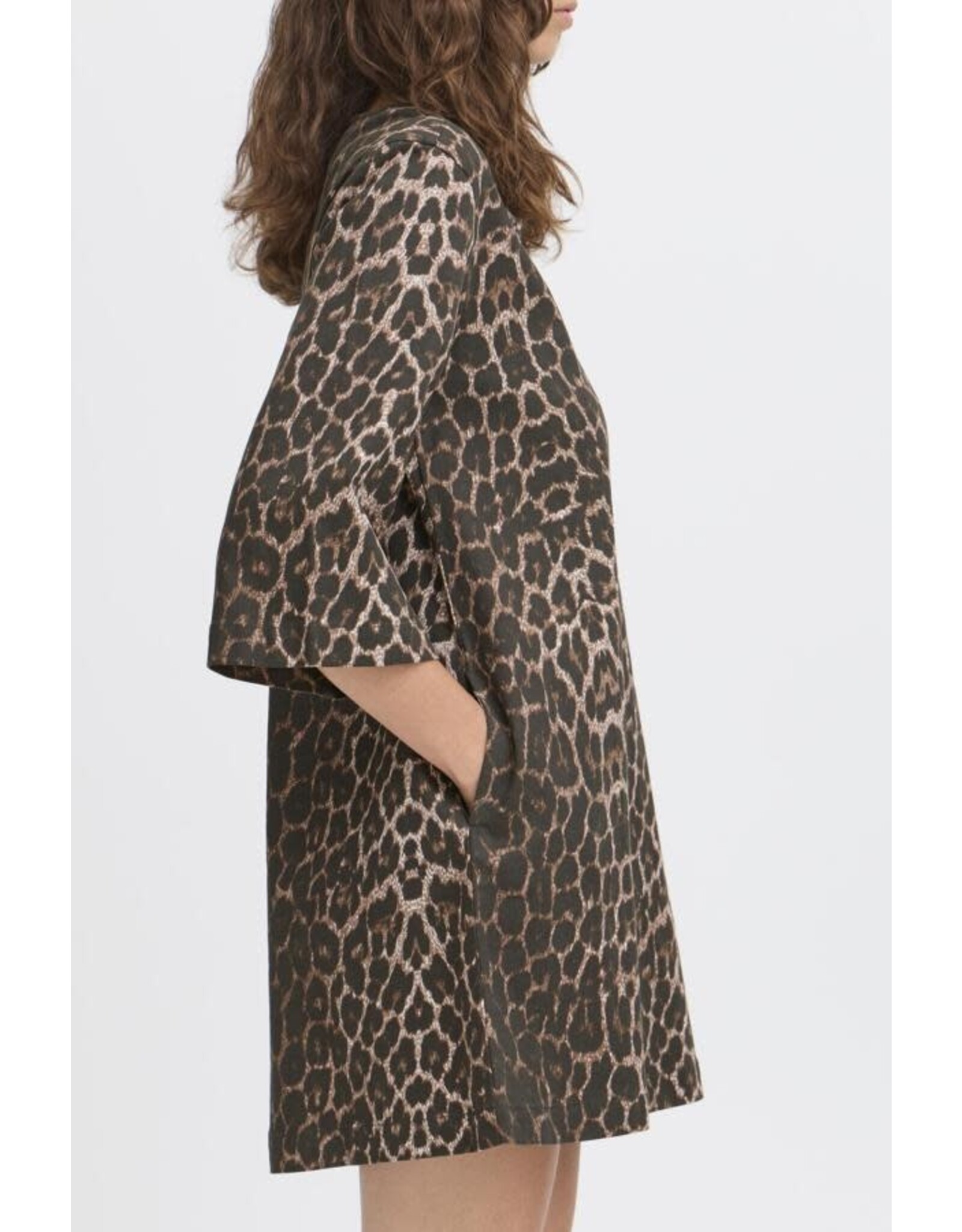 b.young b.young - Kenna Dress (Denim Leopard)