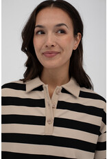 Mus & BomBon Mus & BomBon - Pedralbes Striped Polo Jumper