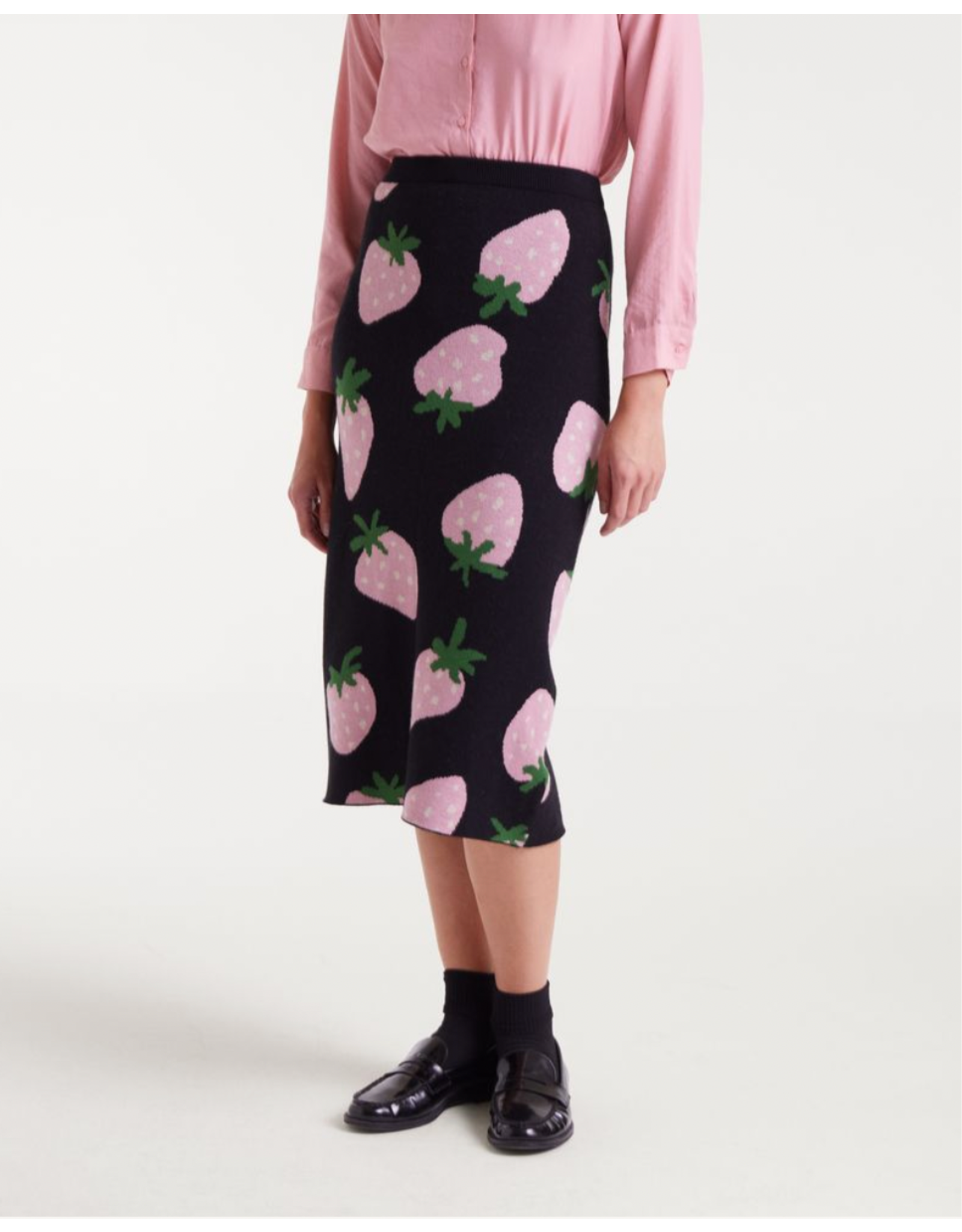 Compania Fantastica Compania Fantastica - Morango Midi Skirt Jacquard