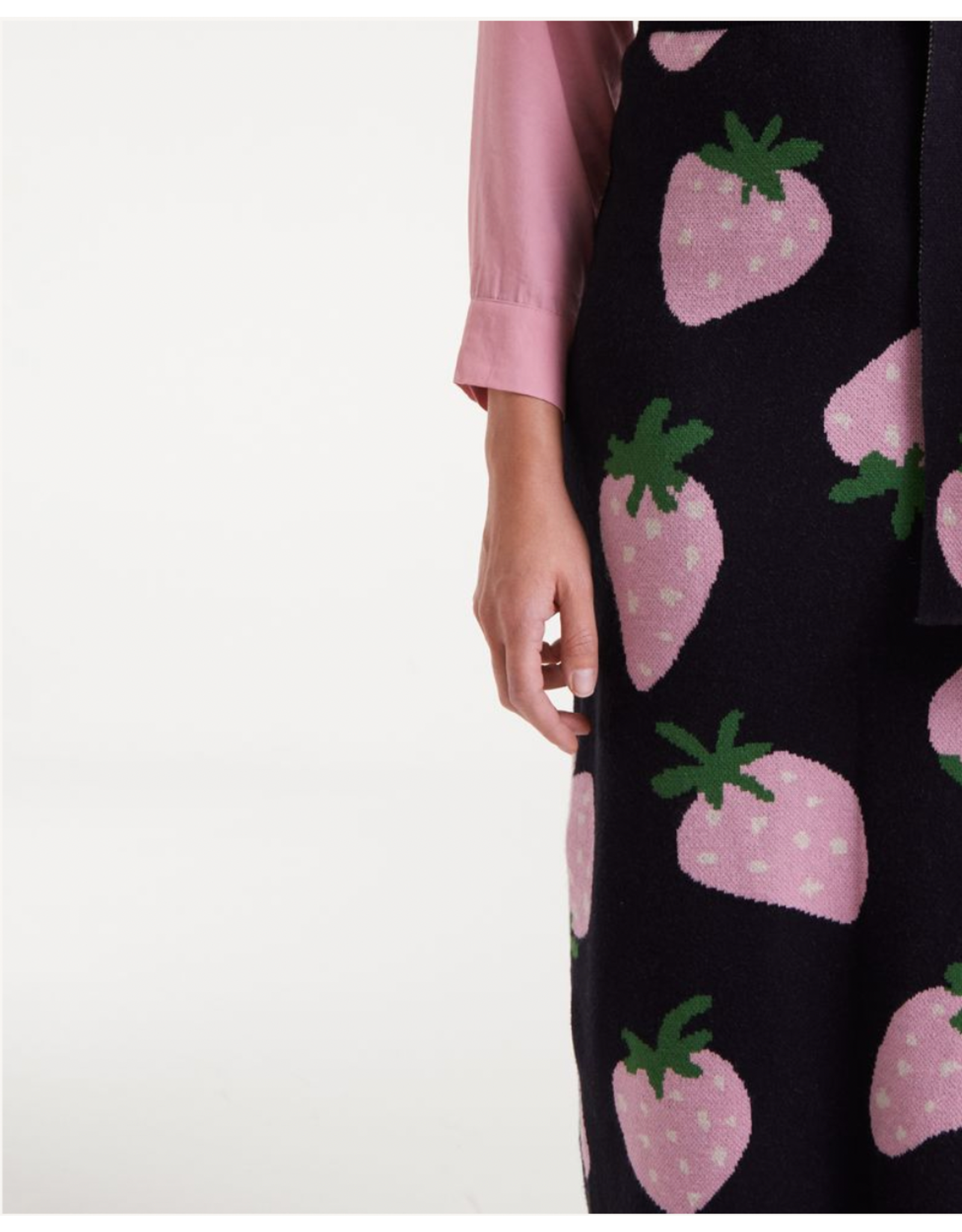 Compania Fantastica Compania Fantastica - Morango Midi Skirt Jacquard