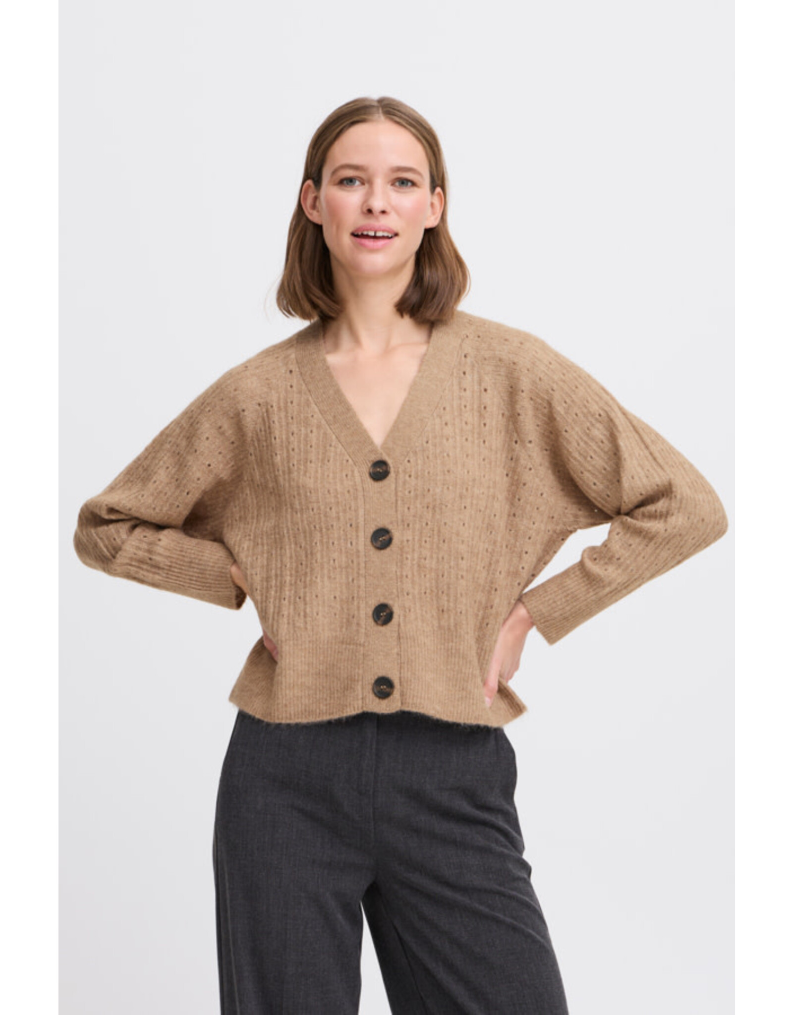 b.young b.young - Monna Cardigan (Walnut)