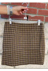 Korner Korner - Skirt (Brown)