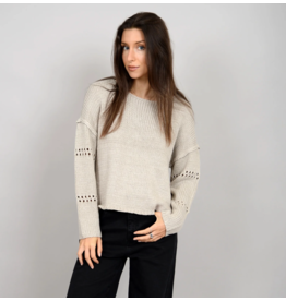 RD Style RD Style - Arlo Long Sleeve Boatneck (Sanded Stone)