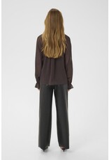Kaffe Kaffe - Milia Chiffon Blouse (Black Coffee)