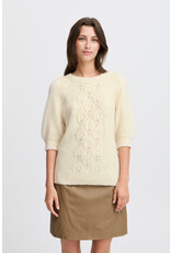 b.young b.Young - Oksana Short Sleeve Jumper (Birch)