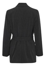 b.young b.young - Danta Belted Blazer (Black melange)