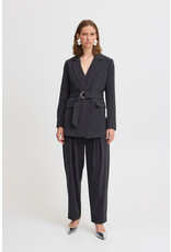 b.young b.young - Danta Belted Blazer (Black melange)