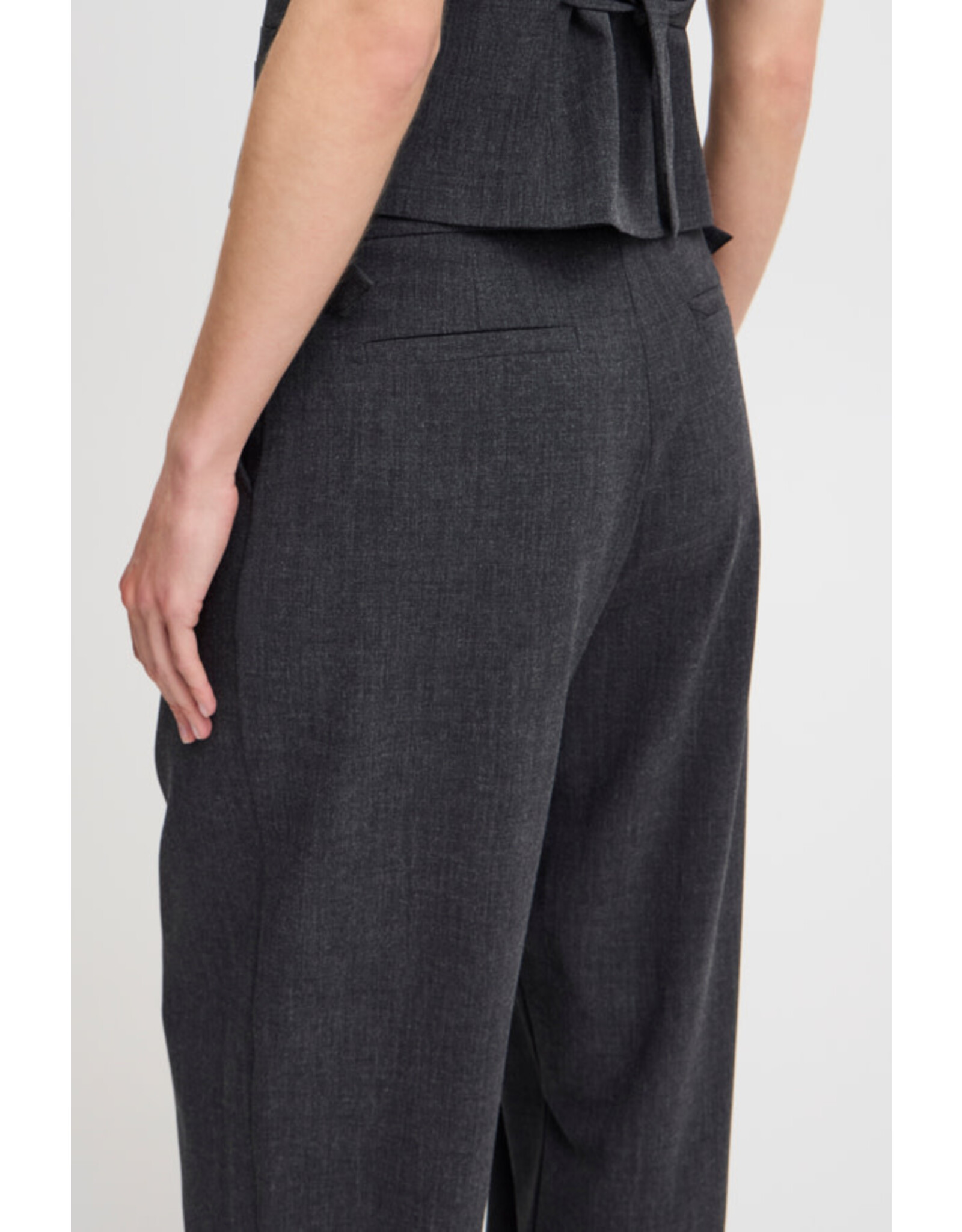 b.young b.young - Danta Dart Pants (Black Melange)