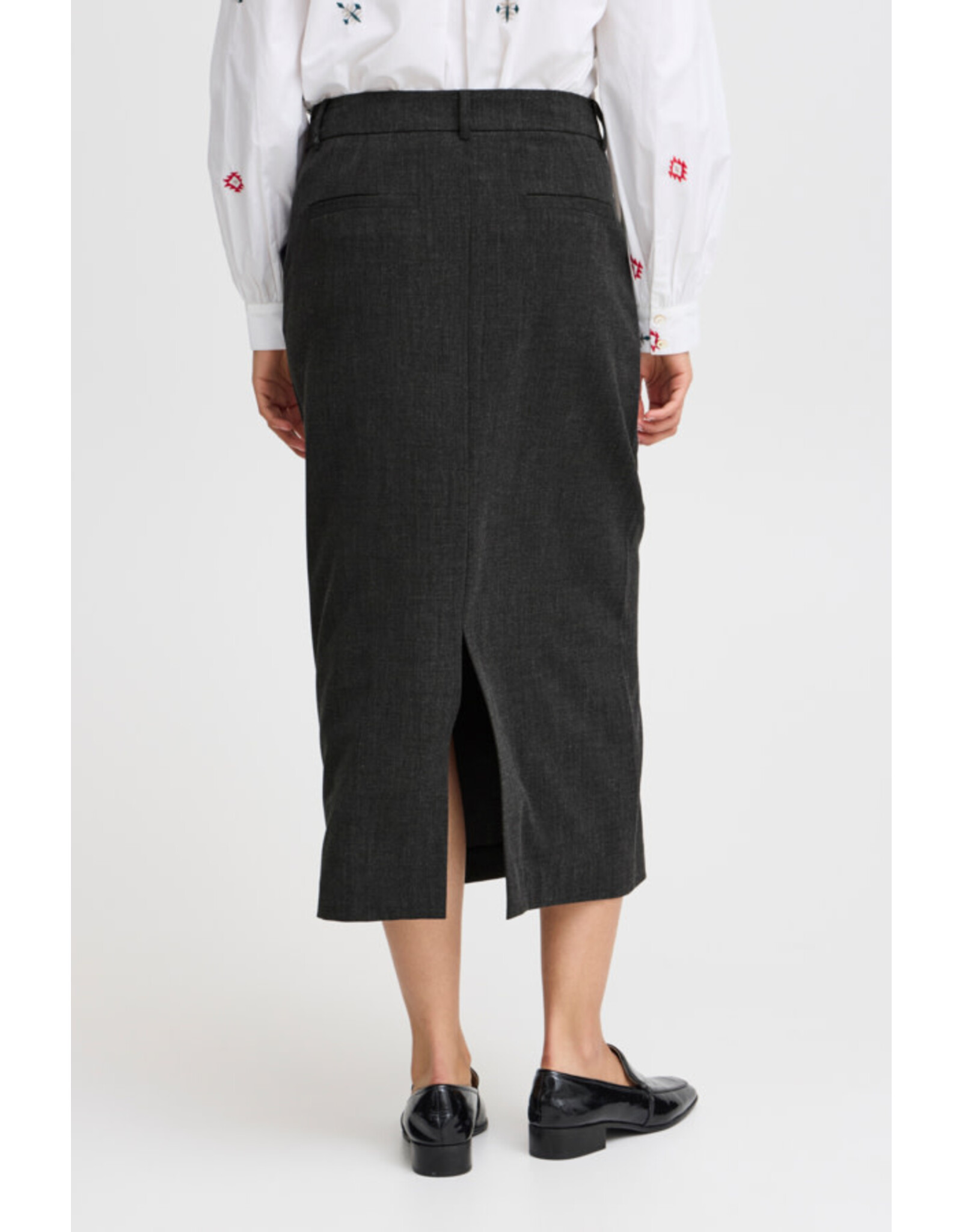 b.young b.young - Danta Skirt 2 (Black Melange)