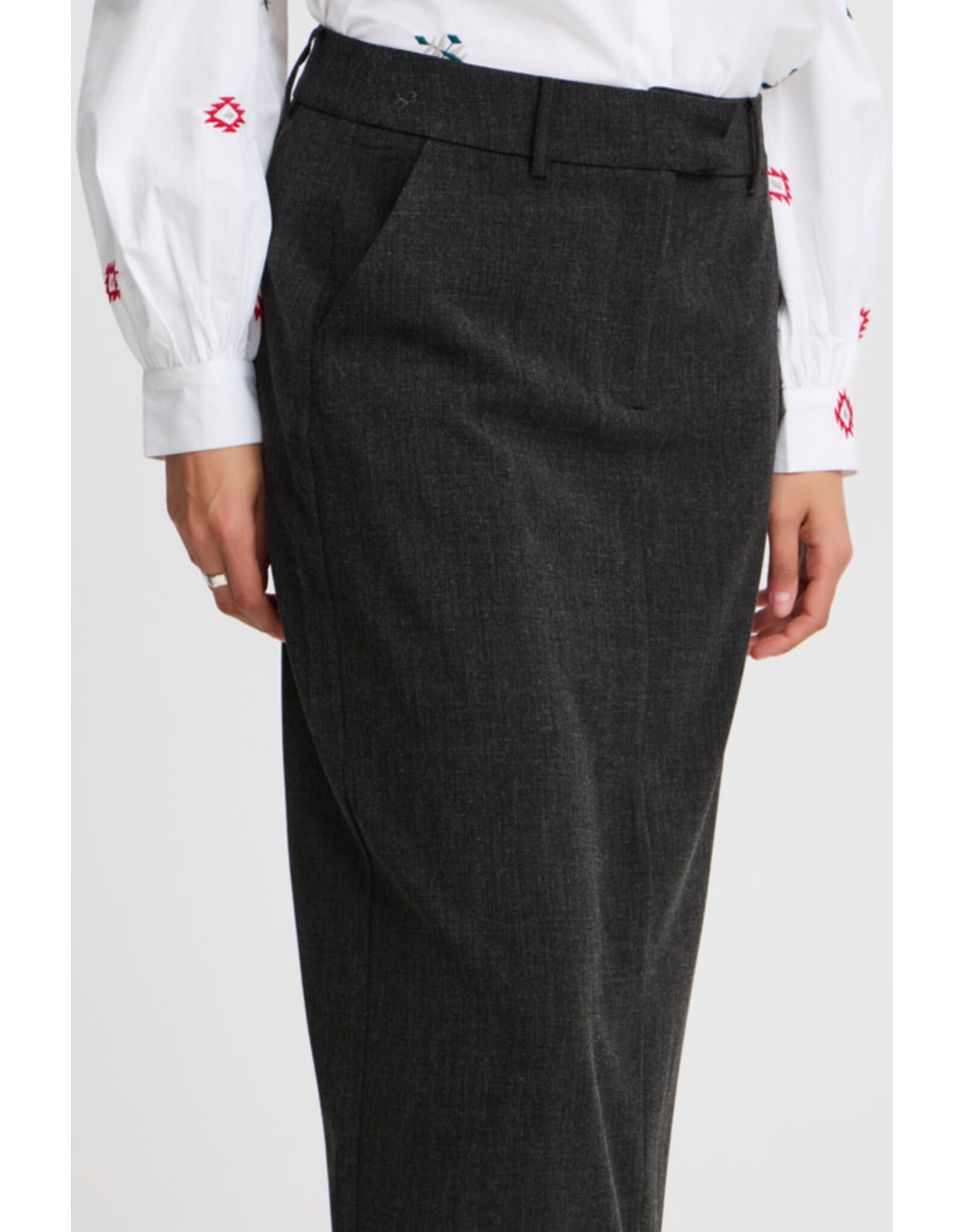 b.young b.young - Danta Skirt 2 (Black Melange)