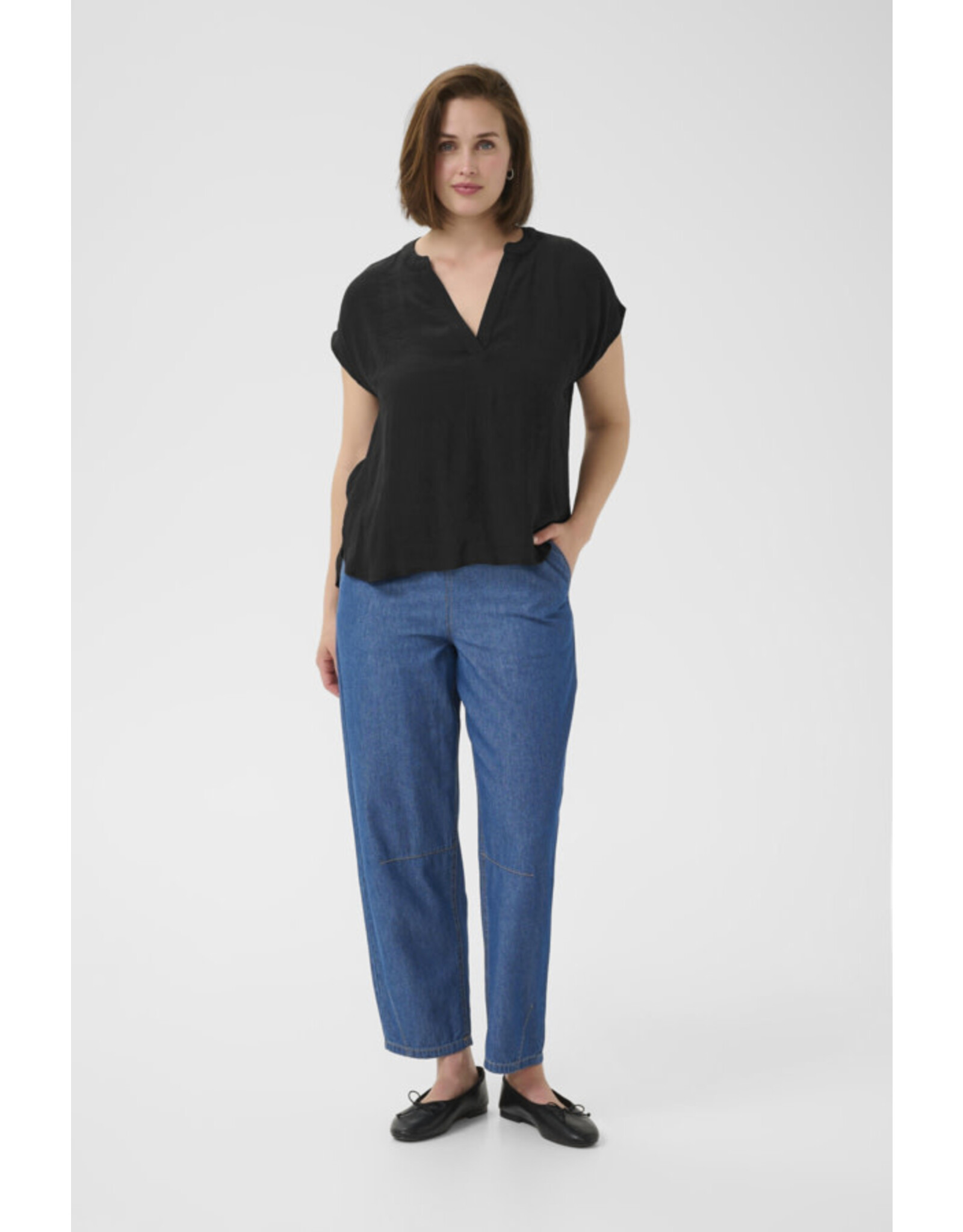Kaffe Kaffe - Anja Blouse (Black Deep)