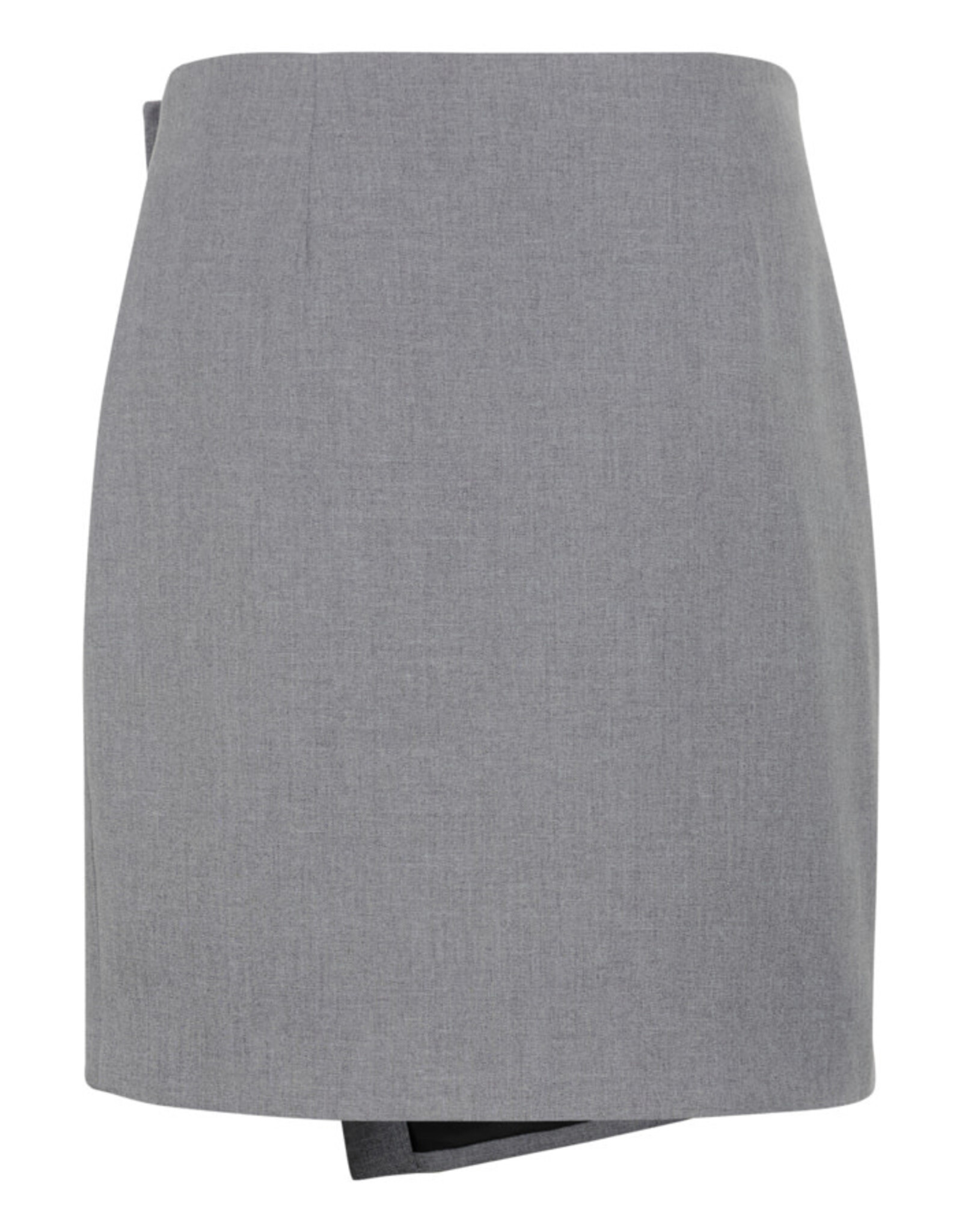 Kaffe Kaffe - Eden Wrap Skirt (Grey Melange)