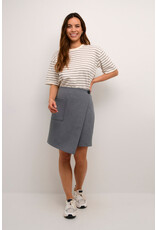 Kaffe Kaffe - Eden Wrap Skirt (Grey Melange)