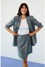 Kaffe Kaffe - Eden Wrap Skirt (Grey Melange)