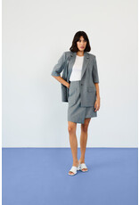 Kaffe Kaffe - Eden Wrap Skirt (Grey Melange)