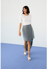 Kaffe Kaffe - Eden Wrap Skirt (Grey Melange)