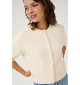 Kaffe Kaffe - Severina Knit Cardigan (Chalk)