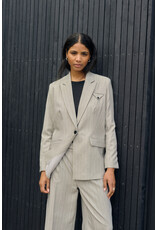 Kaffe Kaffe - Kaysa Blazer (Grey Pinstripe)