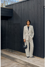 Kaffe Kaffe - Kaysa Pants (Grey Pinstripe)