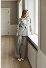 Kaffe Kaffe - Kaysa Pants (Grey Pinstripe)