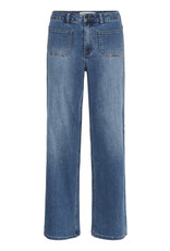 Kaffe Kaffe - Brooke Regular Fit Jeans (32" Inseam - Medium Blue)