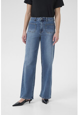 Kaffe Kaffe - Brooke Regular Fit Jeans (32" Inseam - Medium Blue)