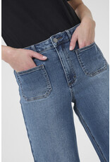 Kaffe Kaffe - Brooke Regular Fit Jeans (32" Inseam - Medium Blue)