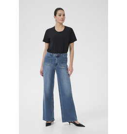 Kaffe Kaffe - Brooke Regular Fit Jeans (34" Inseam - Medium Blue)