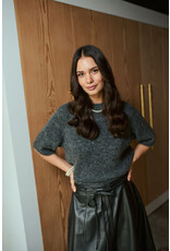 Kaffe Kaffe - Emilie Pullover (Dark Grey Melange)