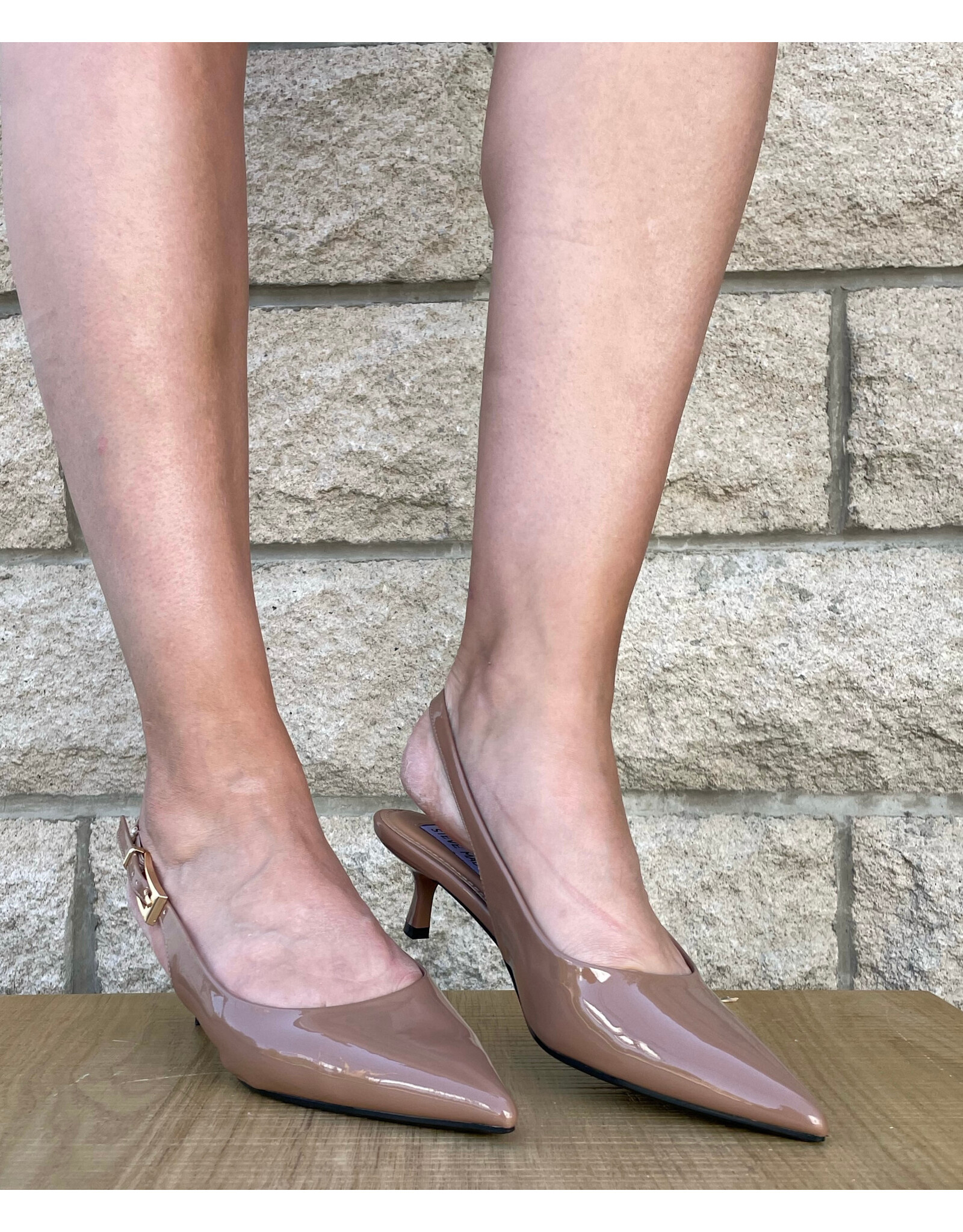 Steve Madden Steve Madden - Delaney (Mocha Patent PU)