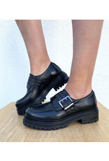 Miz Mooz Miz Mooz - Lakelan Loafer with Buckle (Black)
