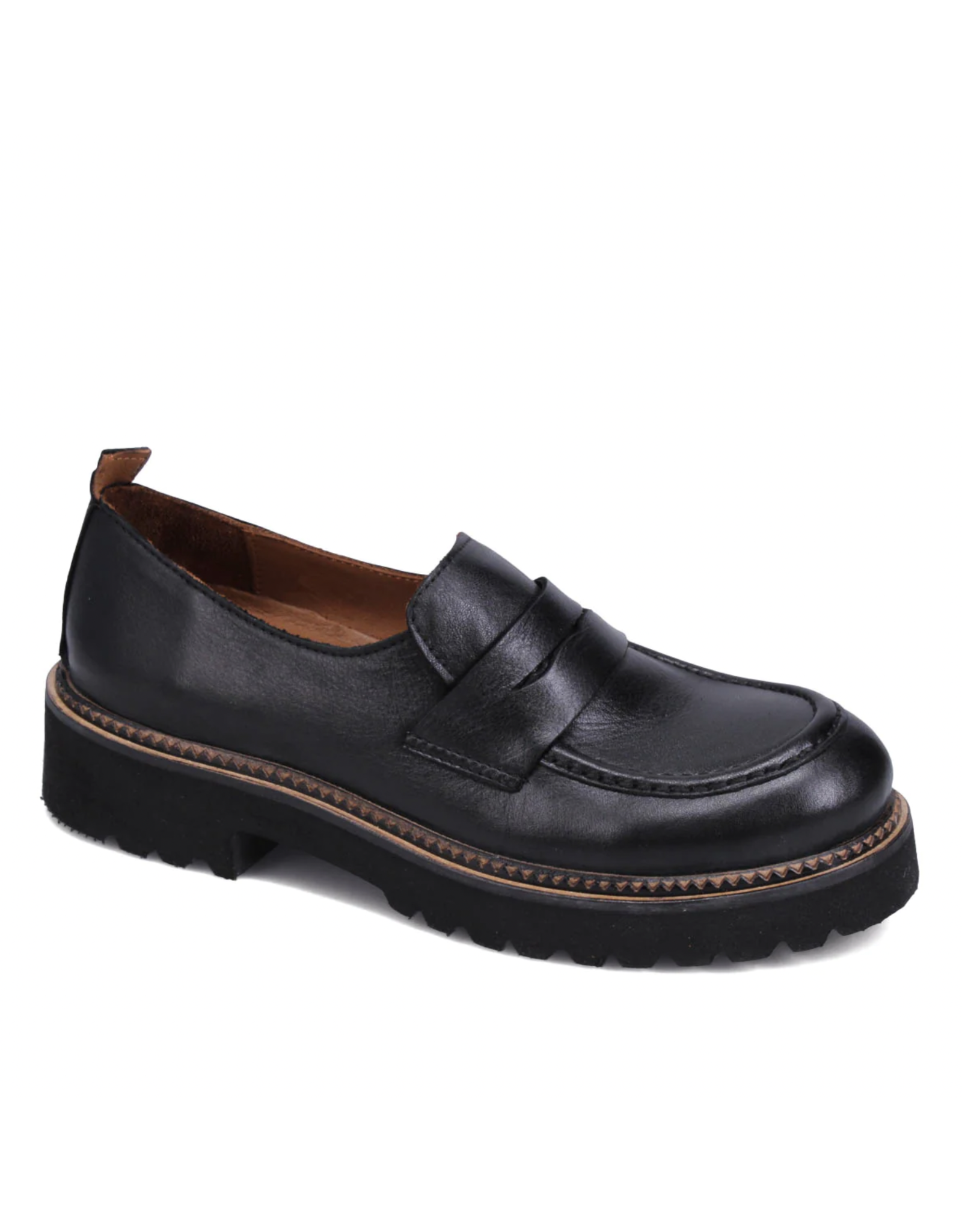 Bueno Bueno - Annie loafer (black)