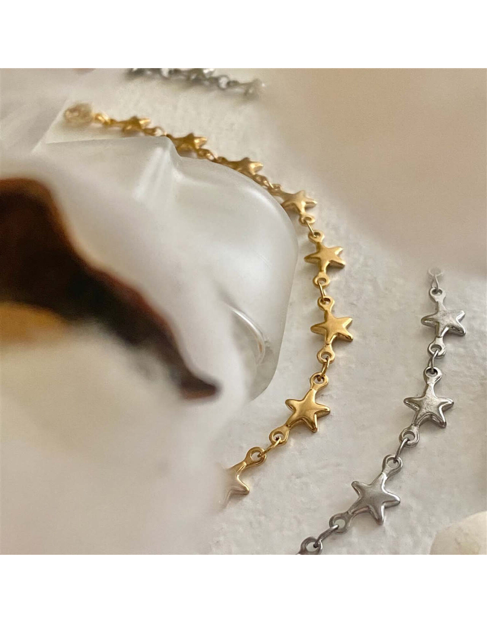 Pika & Bear Pika & Bear - "Centauri" Star Chain Anklet