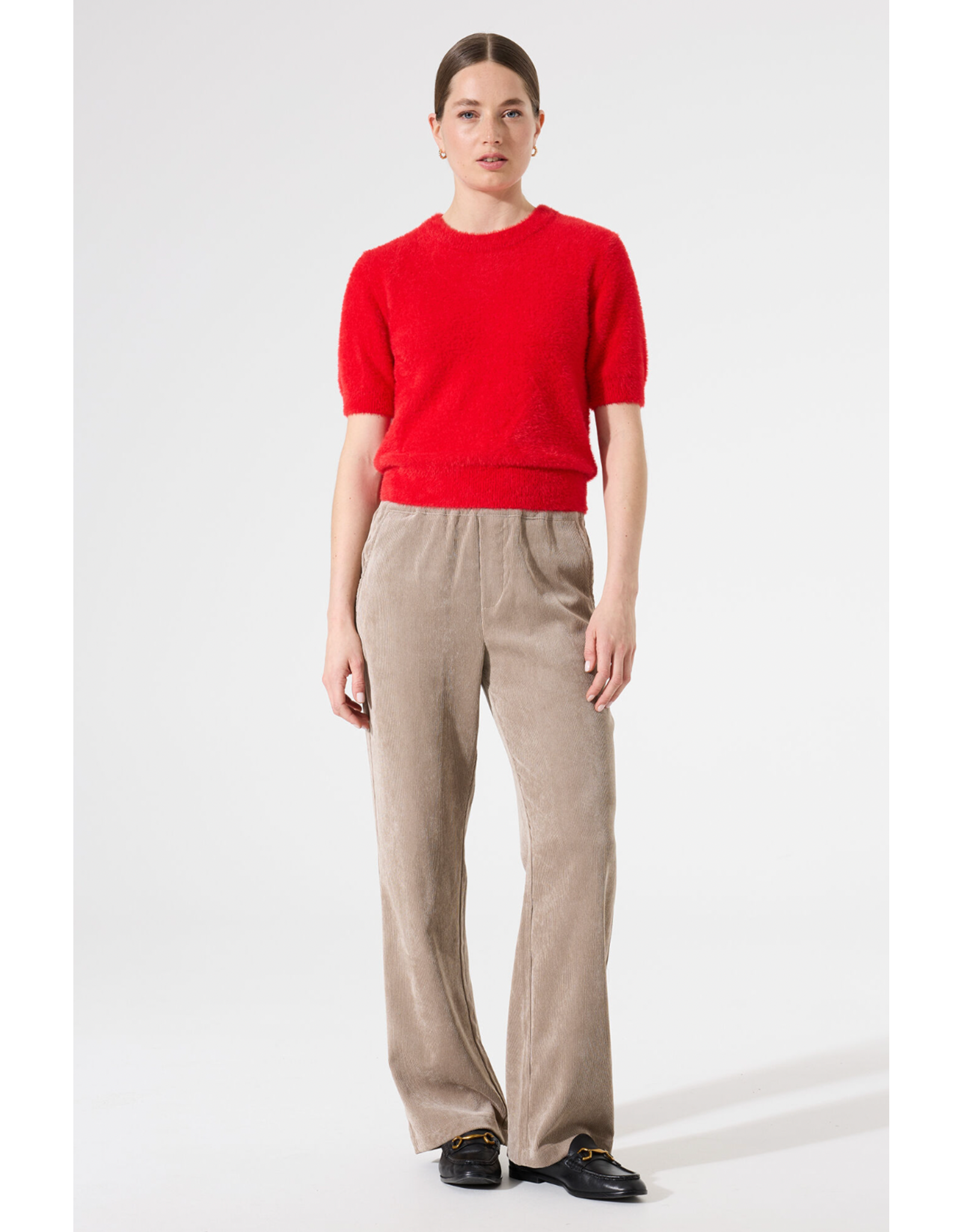 Garcia Garcia - Short Sleeve Sweater (Red)