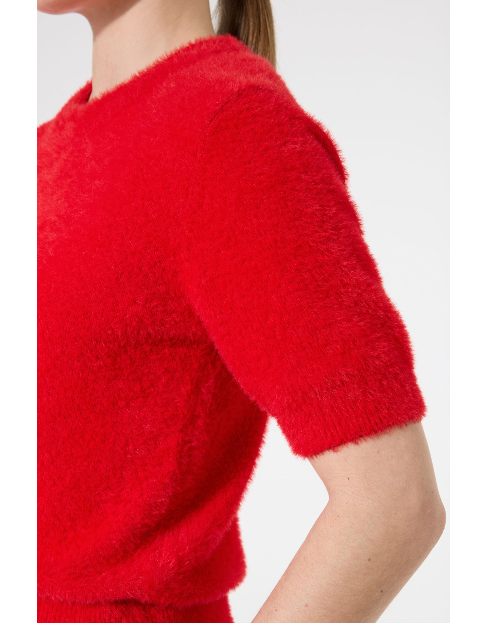 Garcia Garcia - Short Sleeve Sweater (Red)