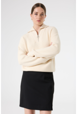 Garcia Garcia - Front Slit Mini Skirt (Black)
