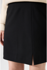 Garcia Garcia - Front Slit Mini Skirt (Black)