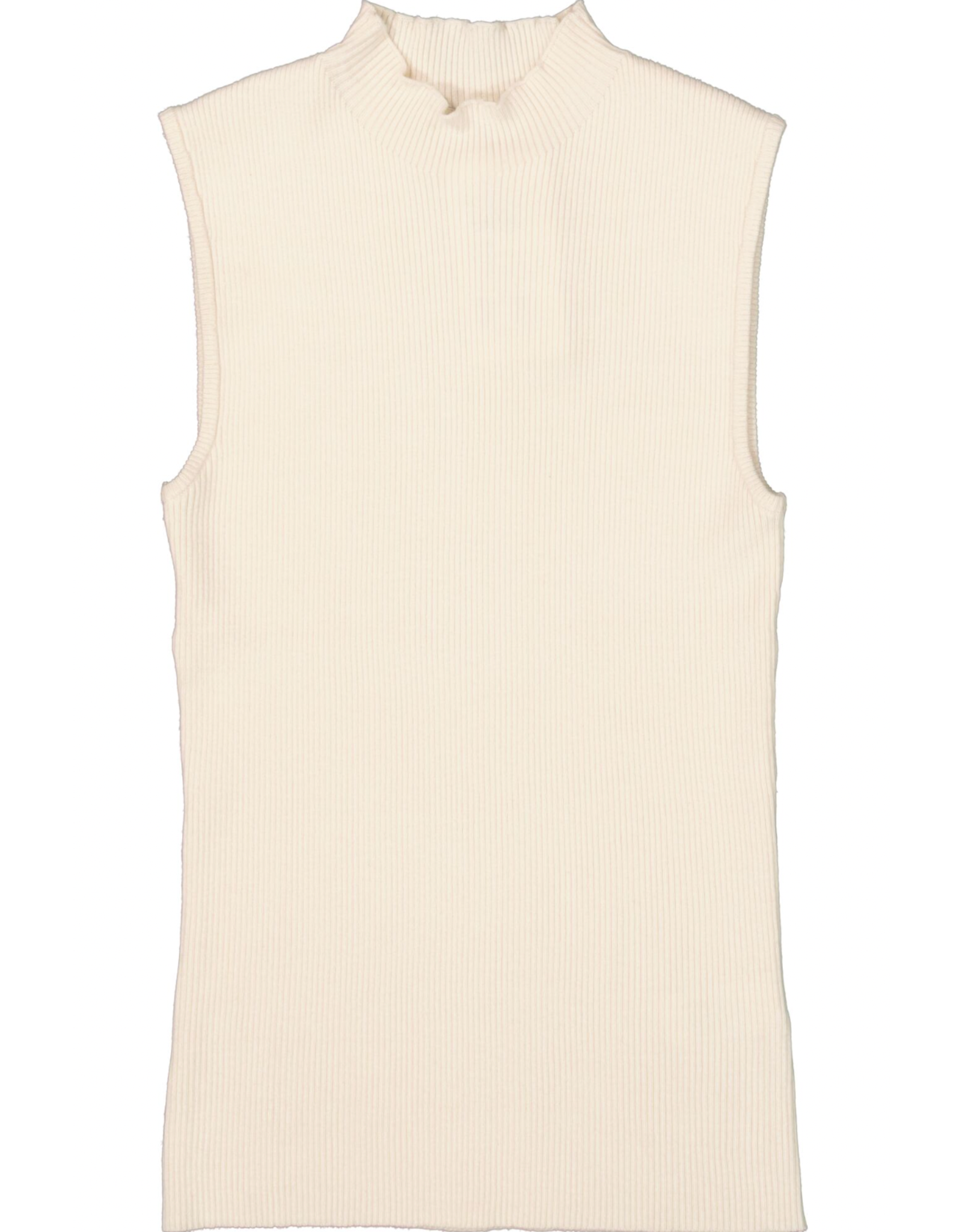 Garcia Garcia - High Neck Sleeveless Top (White)