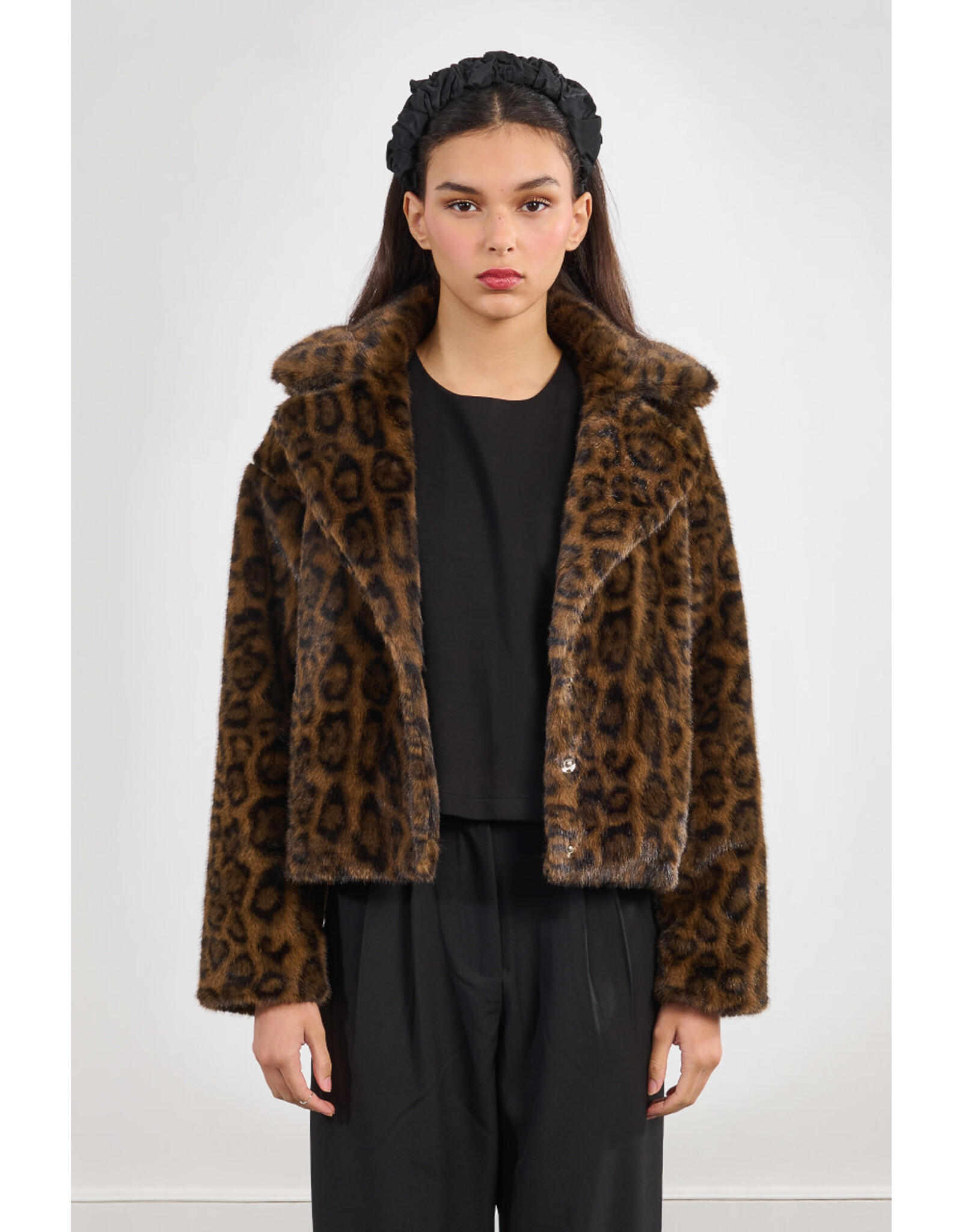 Molly Bracken Molly Bracken - Leopard Print Coat