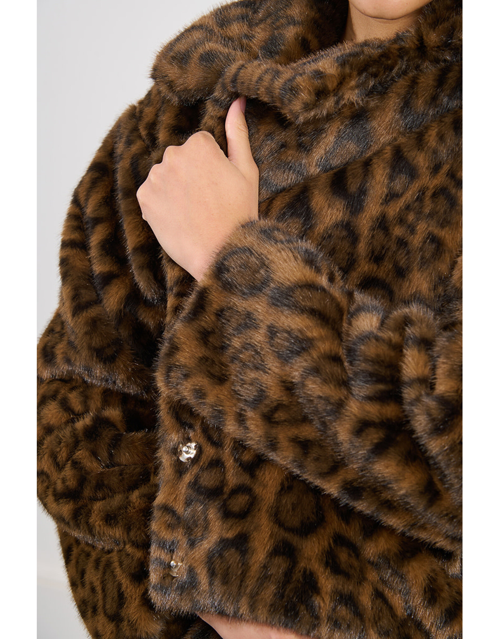Molly Bracken Molly Bracken - Leopard Print Coat