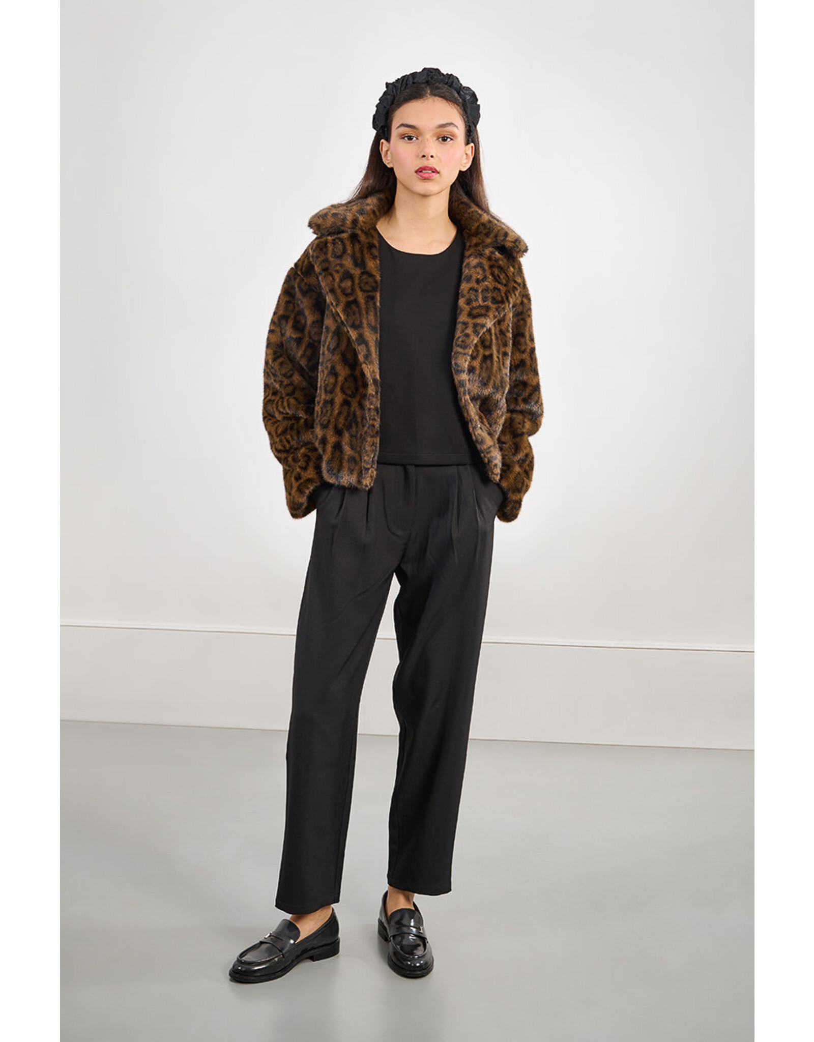 Molly Bracken Molly Bracken - Leopard Print Coat