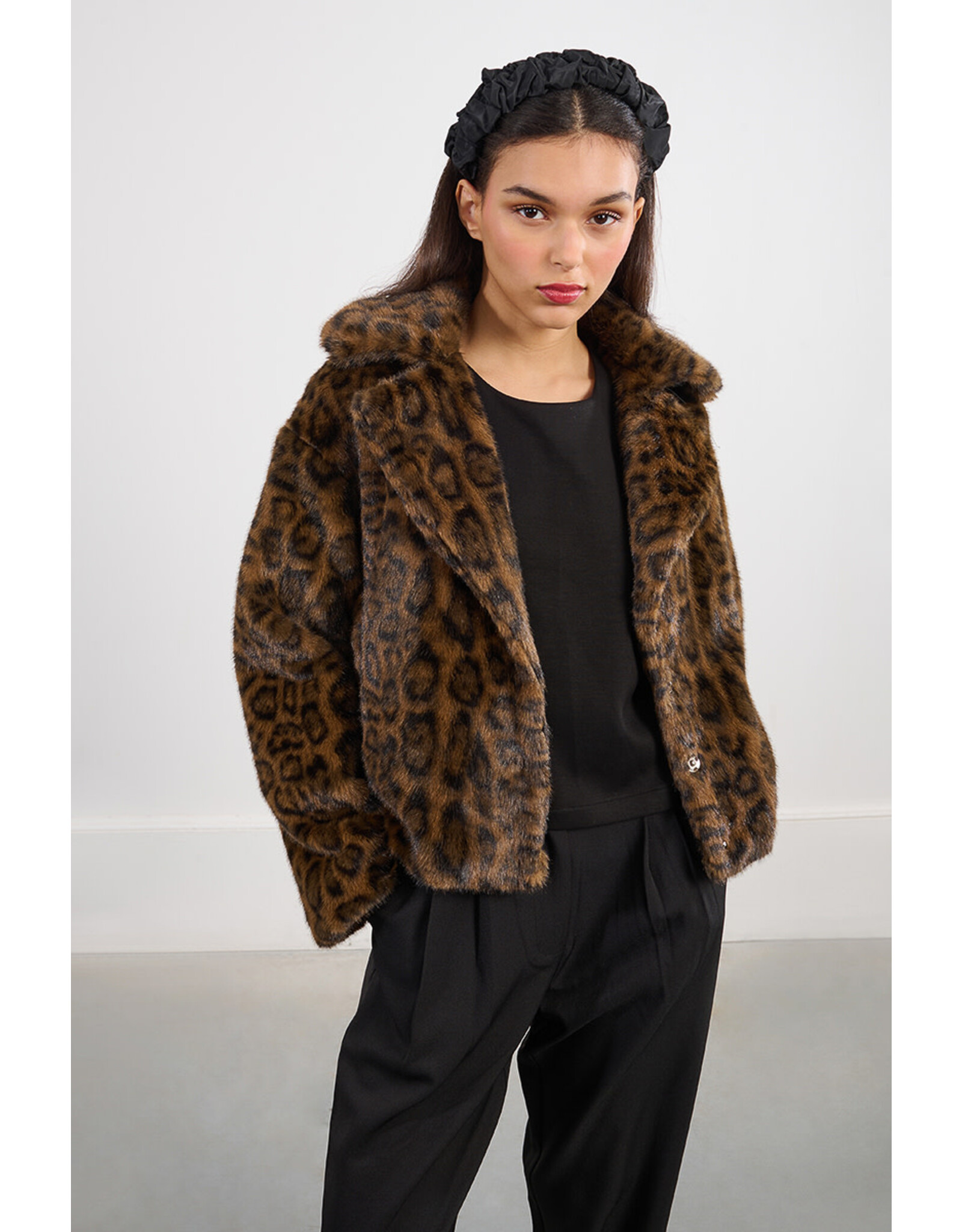 Molly Bracken Molly Bracken - Leopard Print Coat